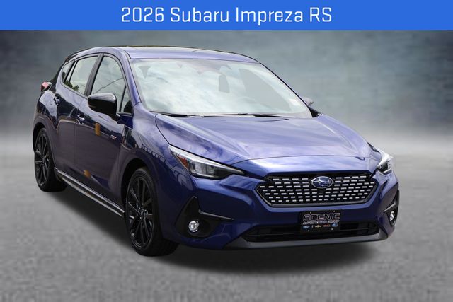 Sapphire Blue Pearl 2026 Subaru Impreza Wagon All-Wheel Drive Continuously Variable Transmission