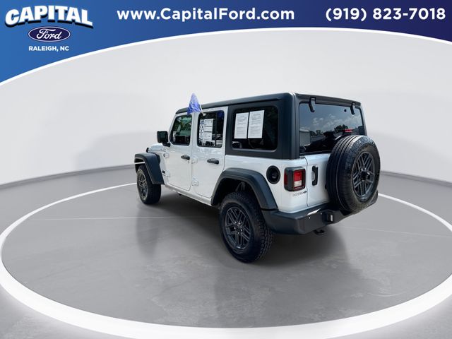 Used 2024 White Jeep Sport S image 6