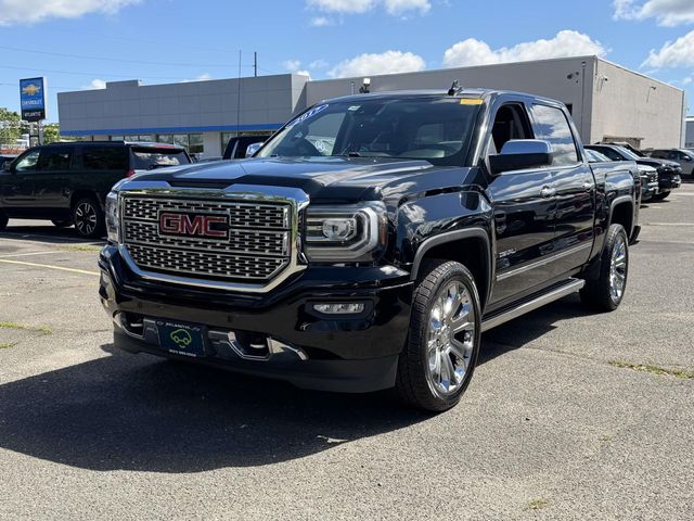 Onyx Black 2017 GMC Sierra 1500 Denali Crew Cab 4WD Pickup Truck Four-Wheel Drive 8-Speed Automatic Overdrive