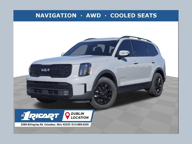 Wolf Gray 2024 Kia Telluride SX X-Pro AWD SUV / Crossover All-Wheel Drive 8-Speed Automatic