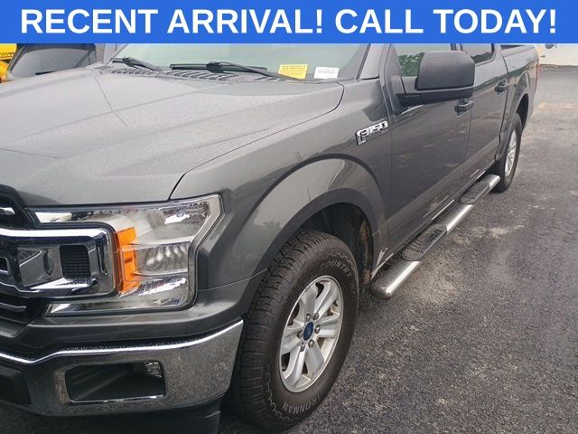 Gray (Magnetic) 2018 Ford F-150 XLT SuperCrew RWD Pickup Truck 4X2 6-Speed Automatic
