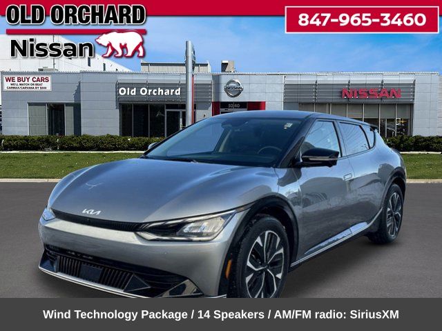 Steel Gray 2024 Kia EV6 Wind AWD SUV / Crossover All-Wheel Drive 1-Speed Automatic