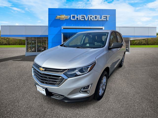 Silver Ice Metallic 2021 Chevrolet Equinox LS AWD with 1FL SUV / Crossover Four-Wheel Drive 6-Speed Automatic Overdrive