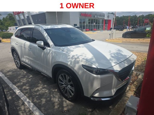 Snowflake White Pearl 2021 Mazda CX-9 SUV / Crossover All-Wheel Drive 6-Speed Automatic