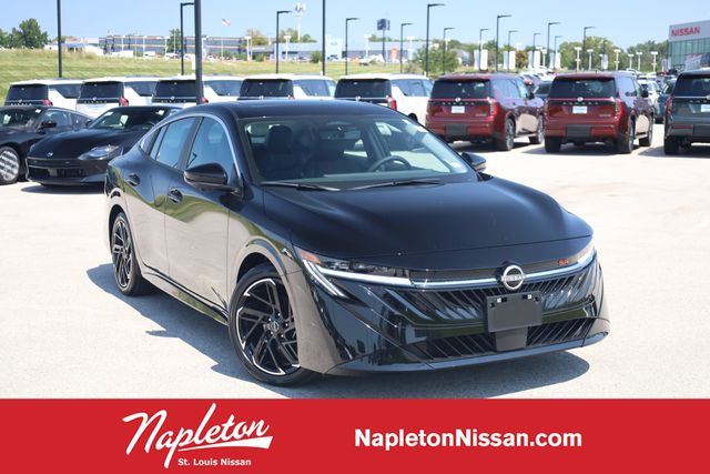 Super Black 2026 Nissan Sentra Sedan Front-Wheel Drive Continuously Variable Transmission