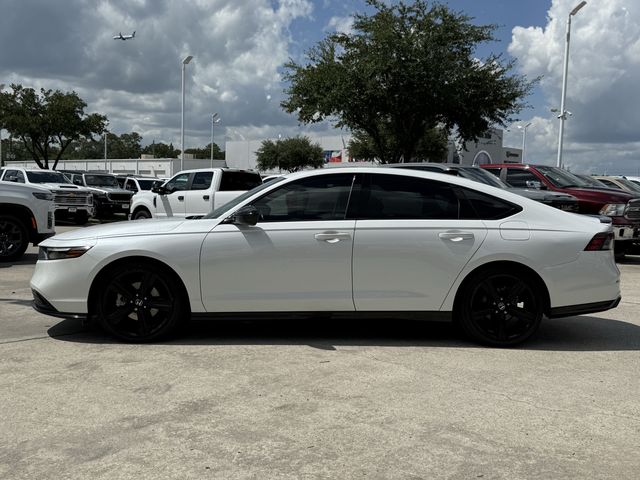 2024 Honda Accord Hybrid Sport-L White at DeMontrond Gulf Freeway