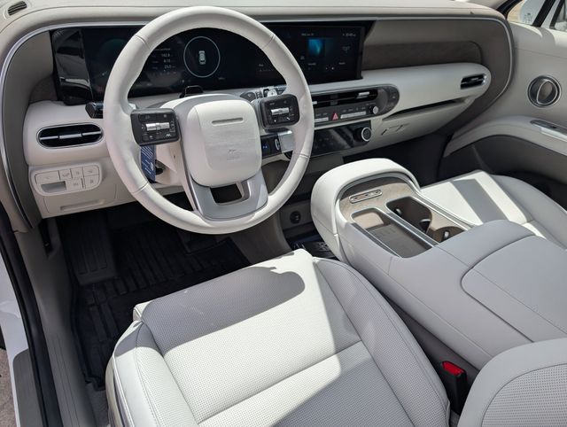 2026 Hyundai Palisade Hybrid Blue SEL Premium White at DeMontrond Gulf Freeway