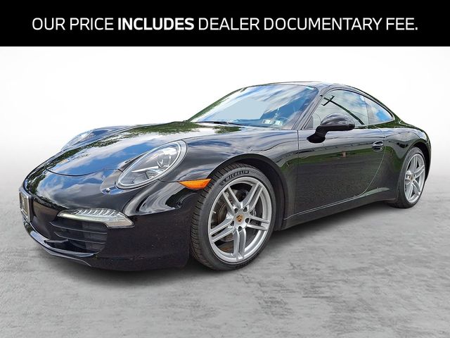 Black 2015 Porsche 911 Coupe Rear-Wheel Drive 7-Speed Automatic