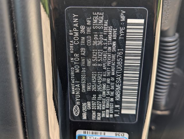 2026 Hyundai Palisade Hybrid Calligraphy Black at DeMontrond Gulf Freeway