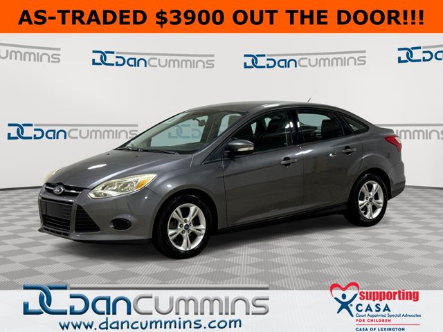 Sterling Gray Metallic 2013 Ford Focus SE Sedan Front-Wheel Drive 6-Speed Automatic