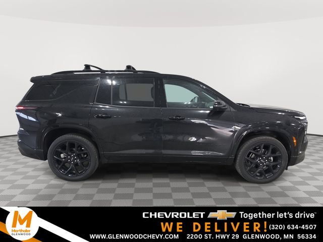 Mosaic Black Metallic 2025 Chevrolet Traverse SUV / Crossover Four-Wheel Drive 8-Speed Automatic