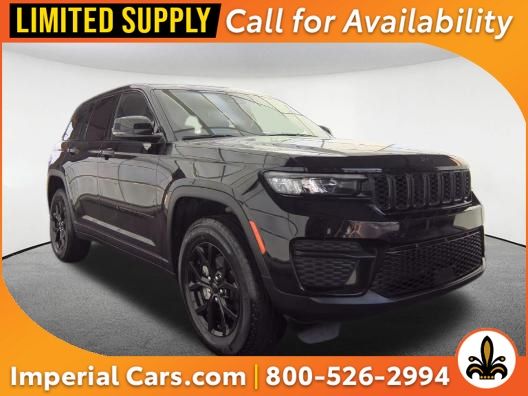 Diamond Black Crystal Pearlcoat 2025 Jeep Grand Cherokee SUV / Crossover Four-Wheel Drive 8-Speed Automatic