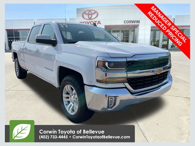 Summit White 2017 Chevrolet Silverado 1500 Pickup Truck 4X2 6-Speed Automatic Overdrive