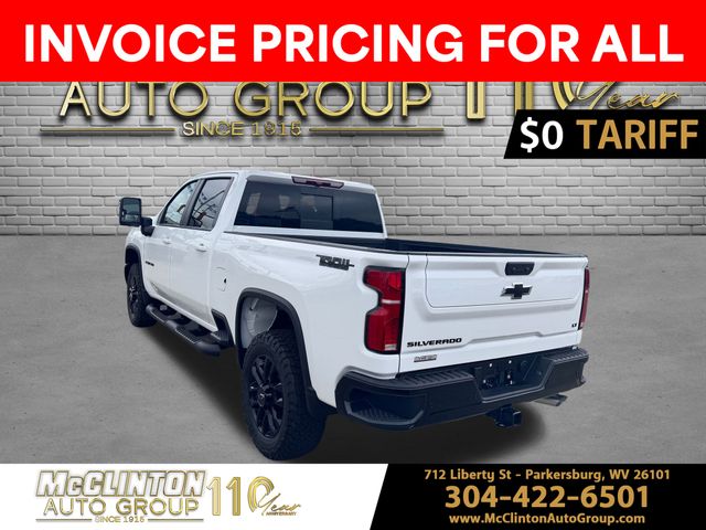 2025 Summit White Chevrolet Silverado 2500HD LT 4X4 Truck