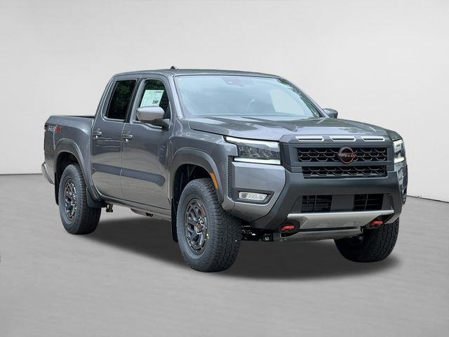 Gray (Gun Metallic) 2026 Nissan Frontier PRO-4X Crew Cab 4WD Pickup Truck Four-Wheel Drive 9-Speed Automatic Overdrive