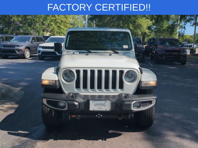Used 2021 White Jeep Unlimited Sahara image 8