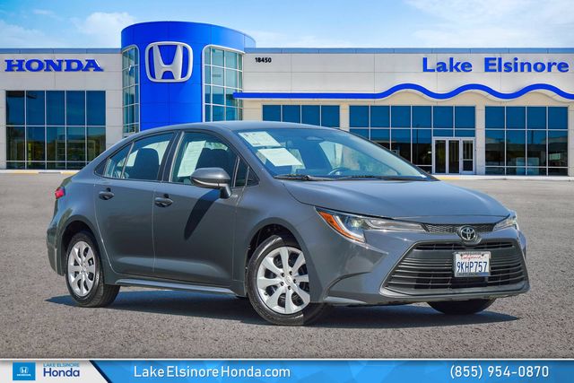 Underground 2024 Toyota Corolla Sedan Front-Wheel Drive Continuously Variable Transmission