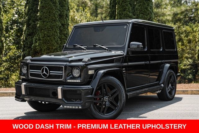 Black 2007 Mercedes-Benz G-Class SUV / Crossover All-Wheel Drive 7-Speed Automatic Overdrive