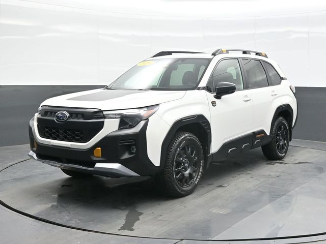 Crystal White Pearl 2026 Subaru Forester SUV / Crossover All-Wheel Drive Continuously Variable Transmission