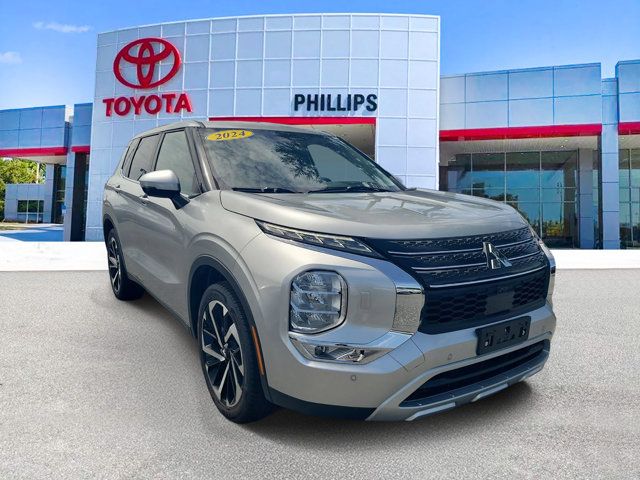 Alloy Silver Metallic 2024 Mitsubishi Outlander SUV / Crossover All-Wheel Drive Continuously Variable Transmission