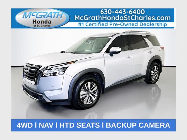 Brilliant Silver Metallic 2022 Nissan Pathfinder SUV / Crossover All-Wheel Drive 9-Speed Automatic
