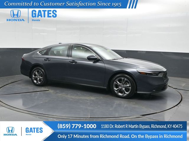 Gray Metallic 2024 Honda Accord Sedan Front-Wheel Drive Continuously Variable Transmission