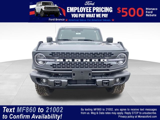 Gray 2026 Ford Bronco Badlands 4-Door 4WD SUV / Crossover Four-Wheel Drive 7-Speed Manual