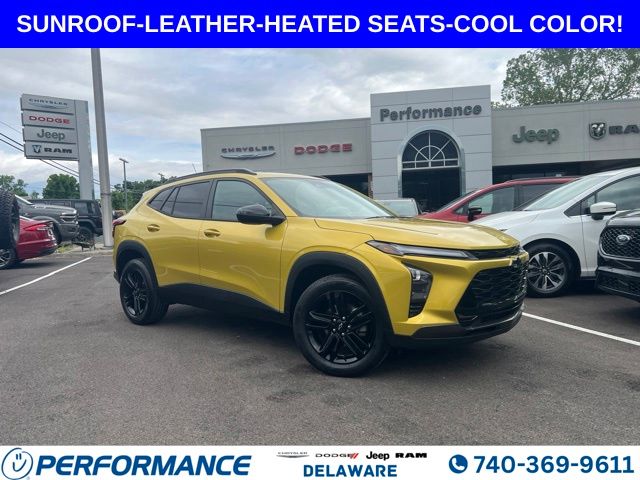 Nitro Yellow Metallic 2024 Chevrolet Trax Activ FWD SUV / Crossover Front-Wheel Drive 6-Speed Automatic