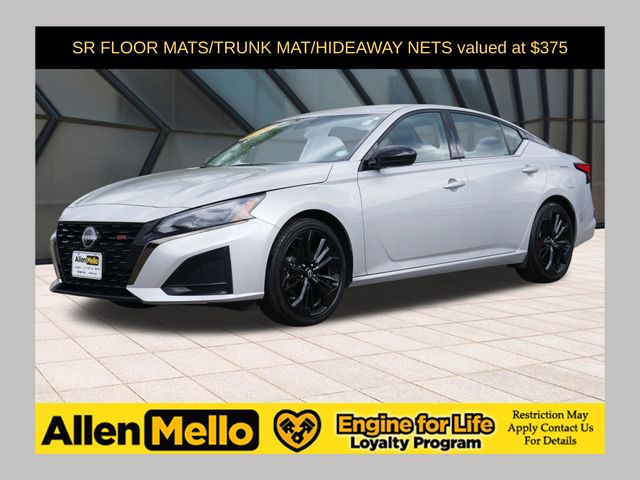 Brilliant Silver Metallic 2024 Nissan Altima Sedan Front-Wheel Drive Continuously Variable Transmission