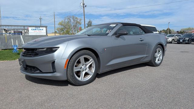 Sharkskin Metallic 2023 Chevrolet Camaro 1LT Convertible RWD Convertible Rear-Wheel Drive 8-Speed Automatic