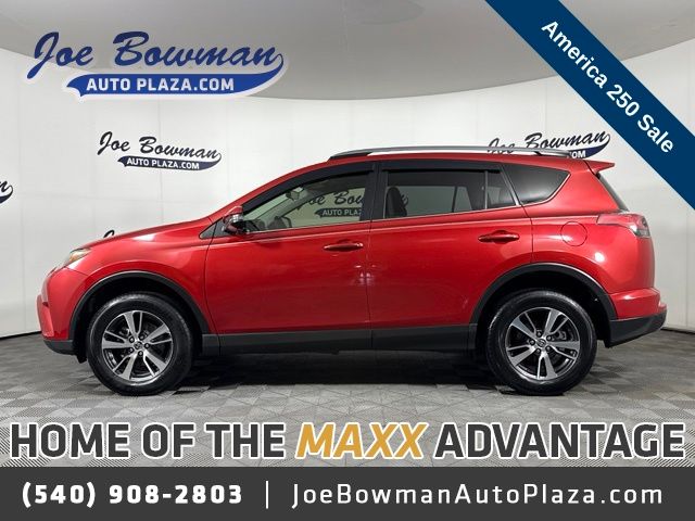Barcelona Red Metallic 2017 Toyota RAV4 SUV / Crossover Front-Wheel Drive 6-Speed Automatic