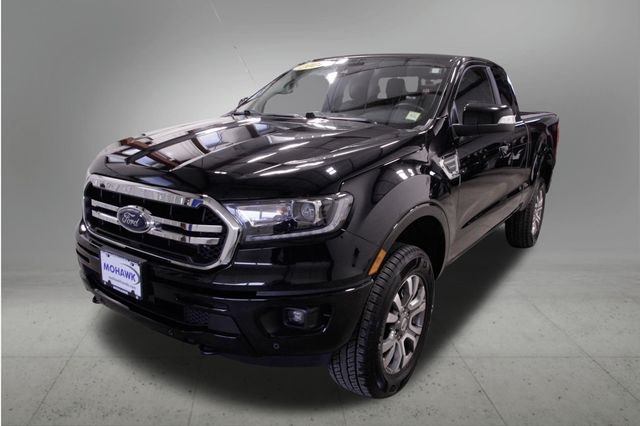 Shadow Black 2021 Ford Ranger Lariat SuperCab 4WD Pickup Truck Four-Wheel Drive Automatic