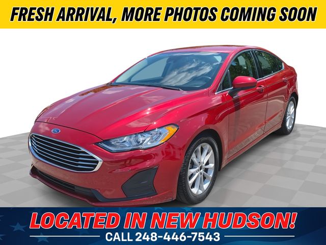 Red Metallic 2020 Ford Fusion Sedan Front-Wheel Drive 6-Speed Automatic