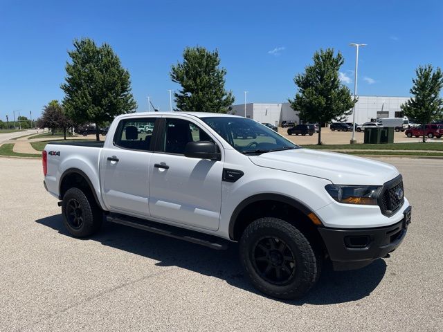 Oxford White 2020 Ford Ranger XL SuperCrew 4WD Pickup Truck Four-Wheel Drive Automatic