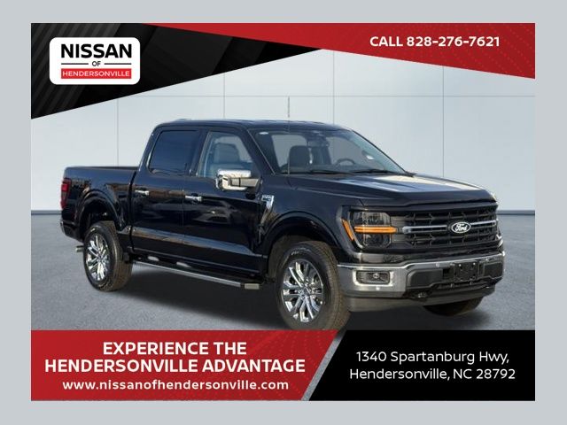 Agate Black Metallic 2024 Ford F-150 Pickup Truck Four-Wheel Drive Automatic