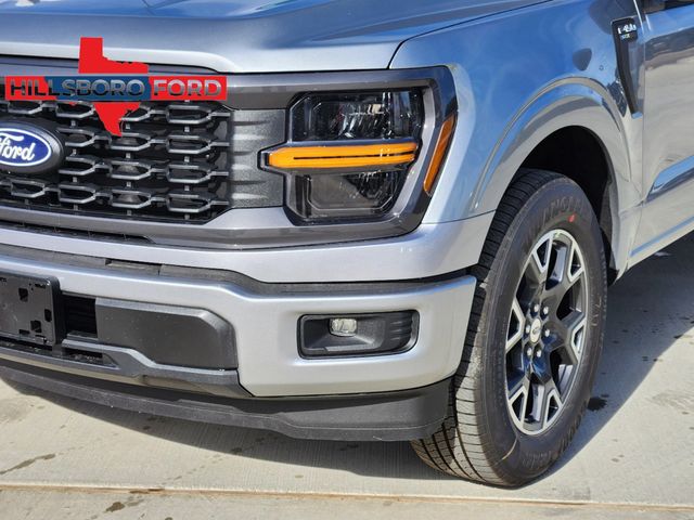 2024 Iconic Silver Metallic Ford F-150 STX RWD Truck