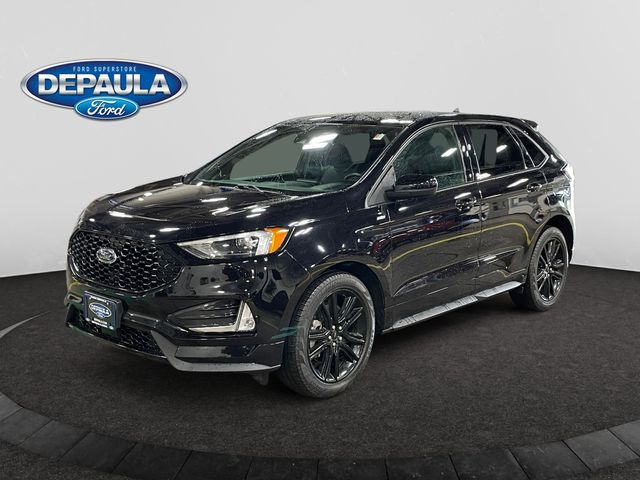 Black Metallic 2024 Ford Edge SUV / Crossover All-Wheel Drive 8-Speed Automatic