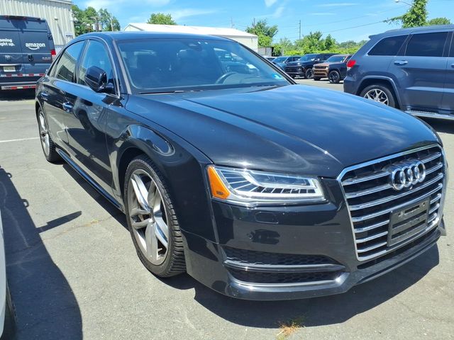 Black Metallic 2017 Audi A8 L 3.0T quattro Sedan All-Wheel Drive 8-Speed Automatic
