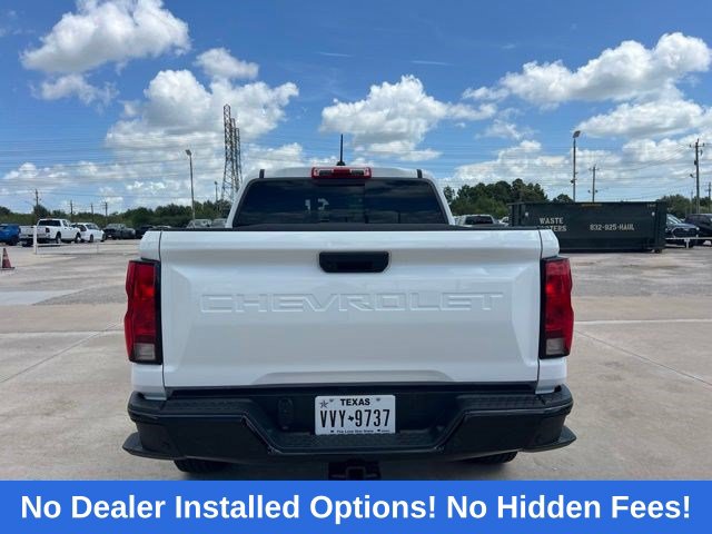 2024 Chevrolet Colorado Work Truck White at Texan Dodge Chrysler Jeep Ram