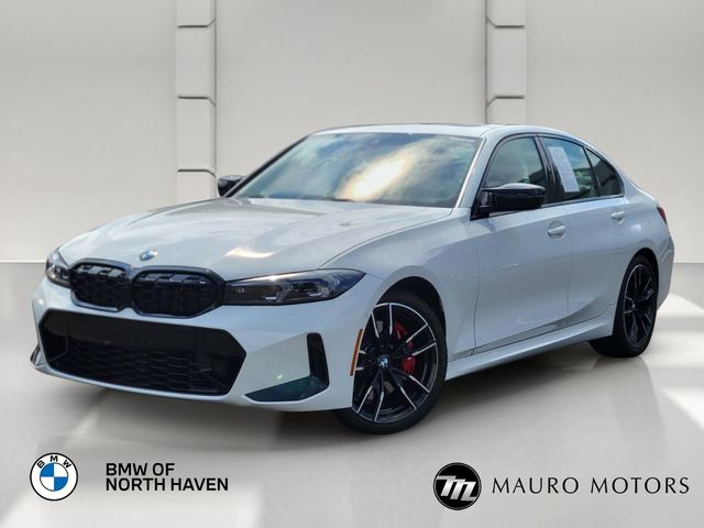 Alpine White 2024 BMW 3 Series Sedan All-Wheel Drive 8-Speed Automatic
