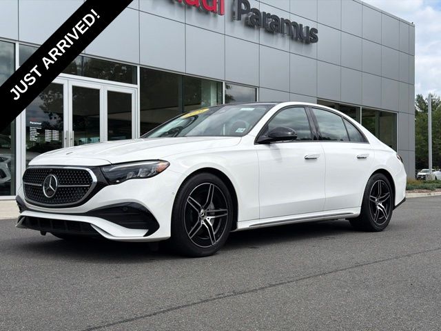 Polar White 2026 Mercedes-Benz E-Class Sedan All-Wheel Drive 9-Speed Automatic