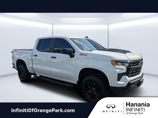 Summit White 2023 Chevrolet Silverado 1500 Pickup Truck Four-Wheel Drive Automatic