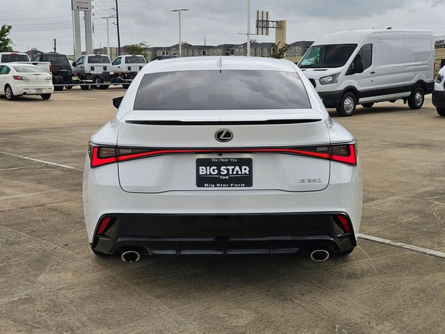 Certified Used 2022 White Lexus 350 F SPORT image 4