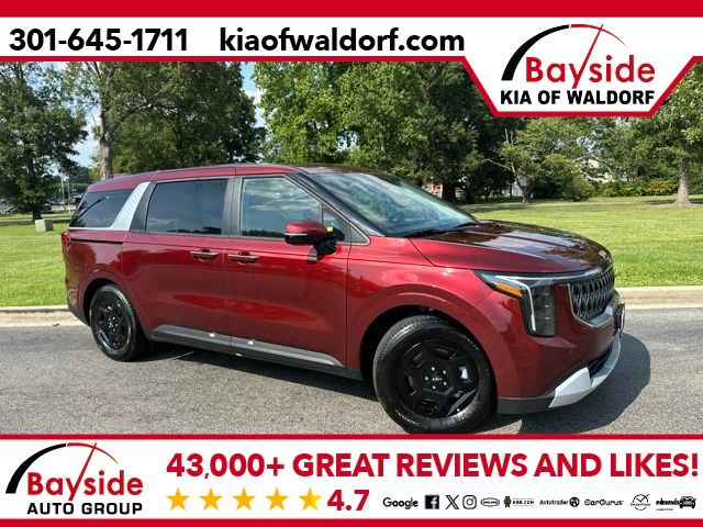 Flare Red 2026 Kia Carnival Minivan Front-Wheel Drive 8-Speed Automatic