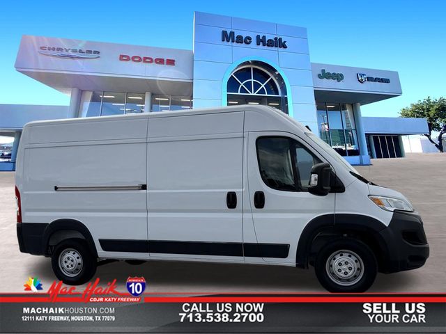 Bright White Clearcoat 2023 RAM ProMaster 2500 159 High Roof Cargo Van FWD Van Front-Wheel Drive 9-Speed Automatic