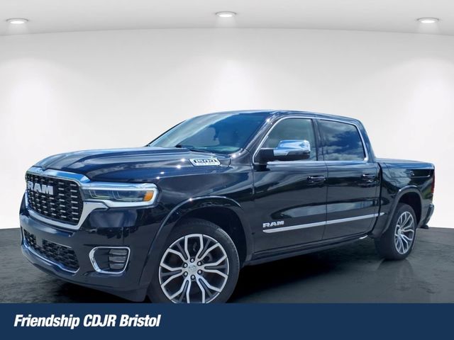 Diamond Black Crystal Pearlcoat 2025 RAM 1500 Pickup Truck Four-Wheel Drive 8-Speed Automatic