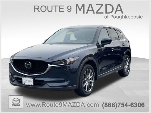 Deep Crystal Blue Mica 2020 Mazda CX-5 Grand Touring FWD SUV / Crossover Front-Wheel Drive 6-Speed Automatic