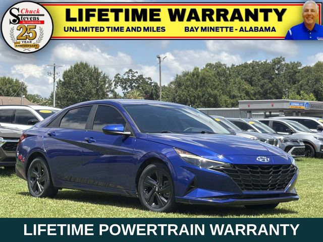Intense Blue 2023 Hyundai Elantra Sedan Front-Wheel Drive Continuously Variable Transmission