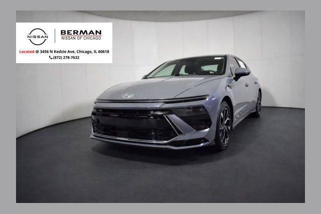 Transmission Blue 2025 Hyundai Sonata SEL FWD Sedan Front-Wheel Drive 8-Speed Automatic