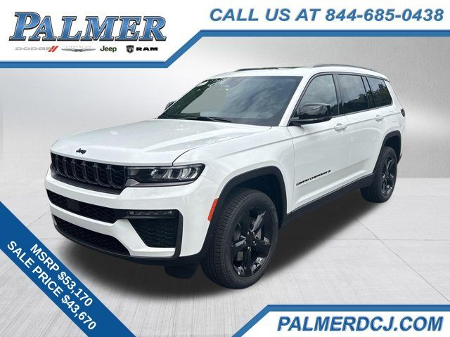Bright White Clearcoat 2026 Jeep Grand Cherokee L SUV / Crossover Four-Wheel Drive 8-Speed Automatic